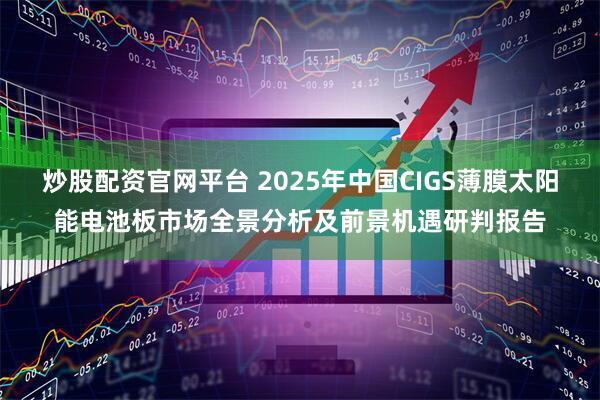 炒股配资官网平台 2025年中国CIGS薄膜太阳能电池板市场全景分析及前景机遇研判报告